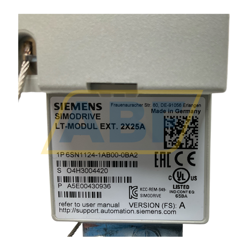 6SN1124-1AB00-0BA2 Siemens