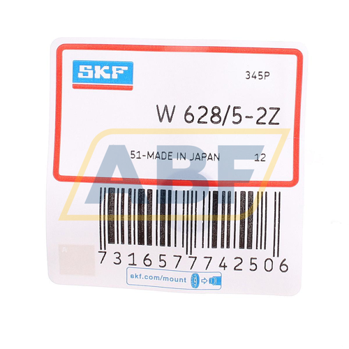 W628/5-2Z SKF