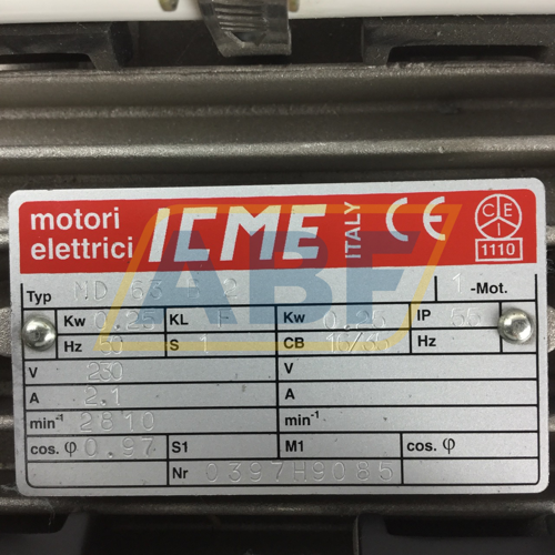 MD63B2B14 ICME Italy