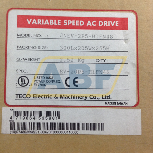 JNEV-2P5-H1FN4S Teco