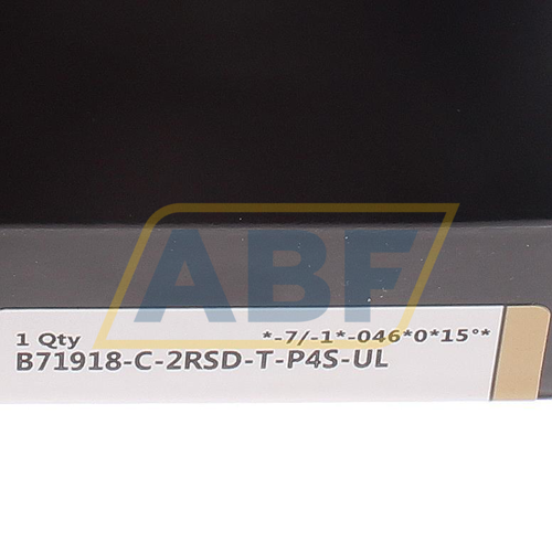 B71918-C-2RSD-T-P4S-UL FAG