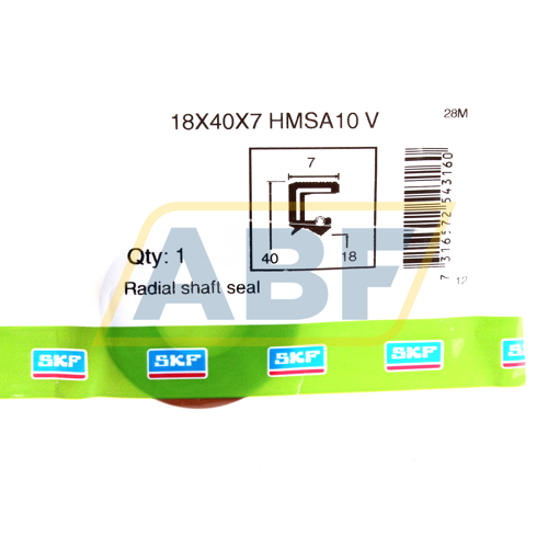 18X40X7HMSA10V SKF