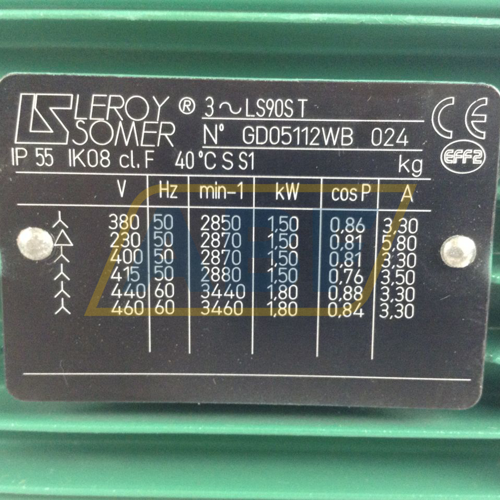 LS90S2P1,5B3 Leroy Somer