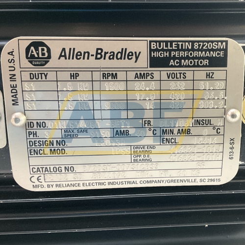 8720SM-007S1CBS3 Allen Bradley