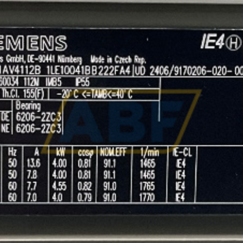 1LE1004-1BB22-2FA4 Siemens
