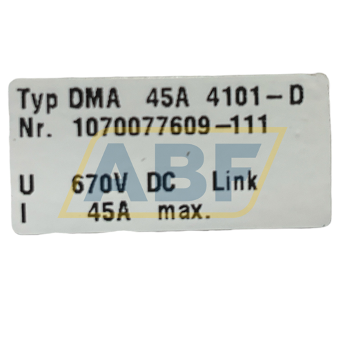 DMA45A4101-D Bosch