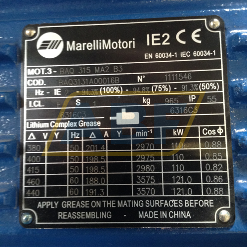 BAQ315MA2-B3 Marelli Motori