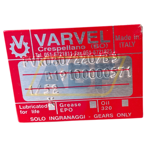 FVR080/220B3-80B5I52 Varvel
