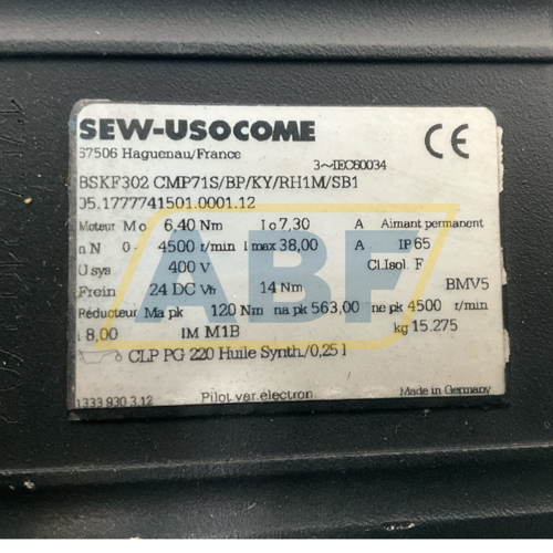 BSKF302CMP71SBPKYRH1M SEW-EURODRIVE