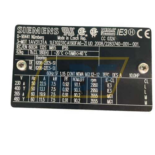 1LE1023-1CA19-0FA6-Z Siemens