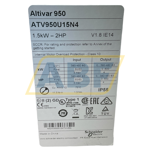 ATV950U15N4 Schneider Electric