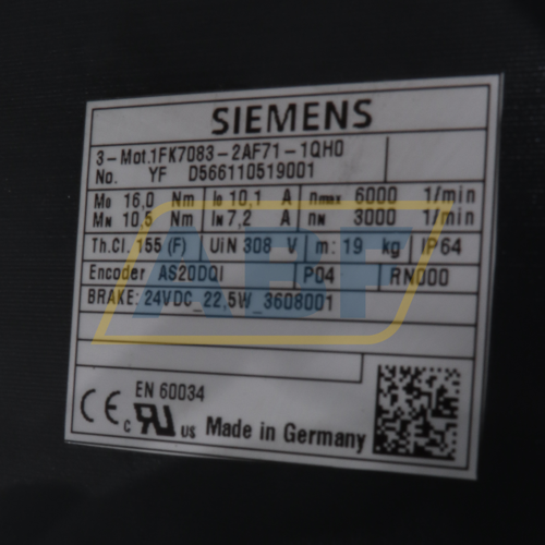 1FK7083-2AF71-1QH0 Siemens