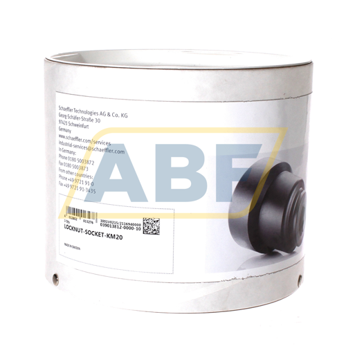 LOCKNUT-SOCKET-KM20 FAG