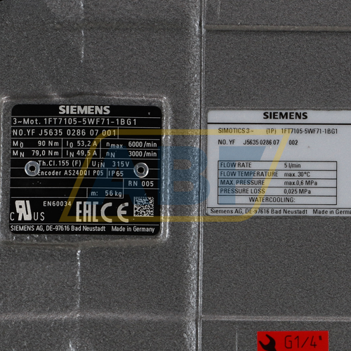 1FT7105-5WF71-1BG1 Siemens