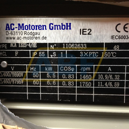 FCPA132S-4/HEB34 AC-Motoren GmbH