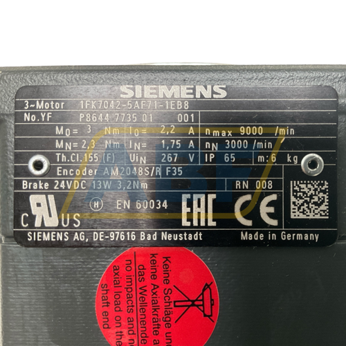 1FK7042-5AF71-1EB8 Siemens