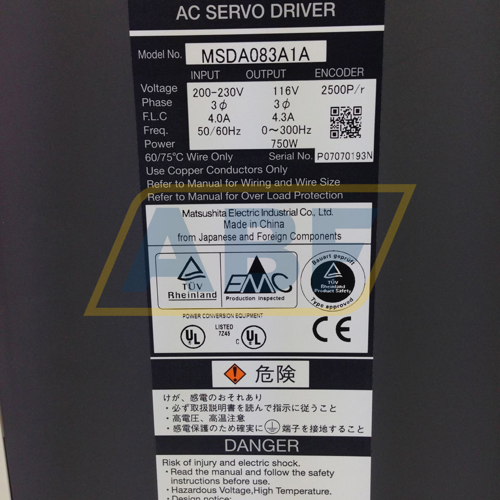 MSDA083A1A Panasonic