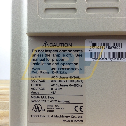 JNTHBCBB0030BE-U Teco