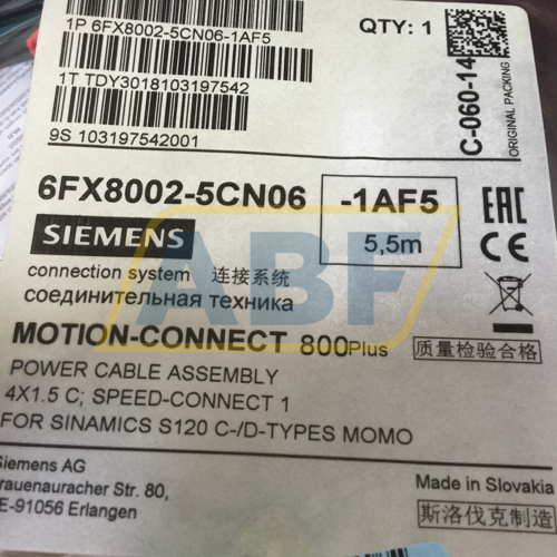 6FX8002-5CN06-1AF5 Siemens