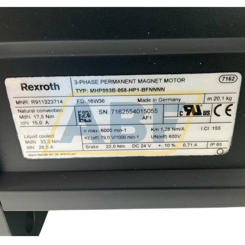 MHP093B-058-HP1-BFNNN Bosch-Rexroth