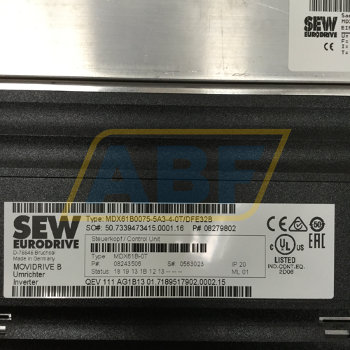 MDX61B0075-5A3-4-0T/DFE32B SEW-EURODRIVE