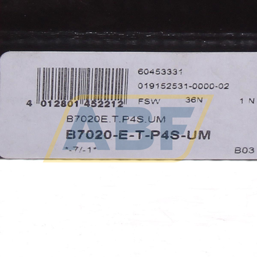 B7020-E-T-P4S-UM FAG