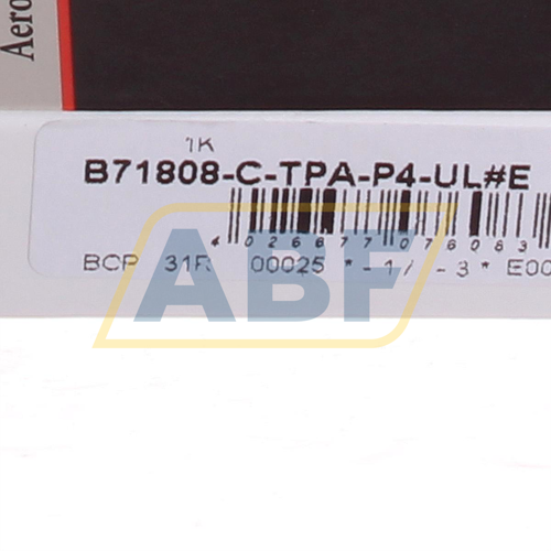 B71808-C-TPA-P4-UL FAG