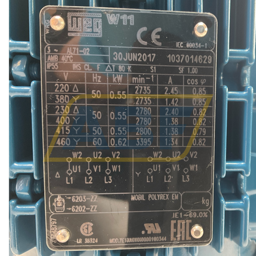 0.55K31AL1712B3 WEG