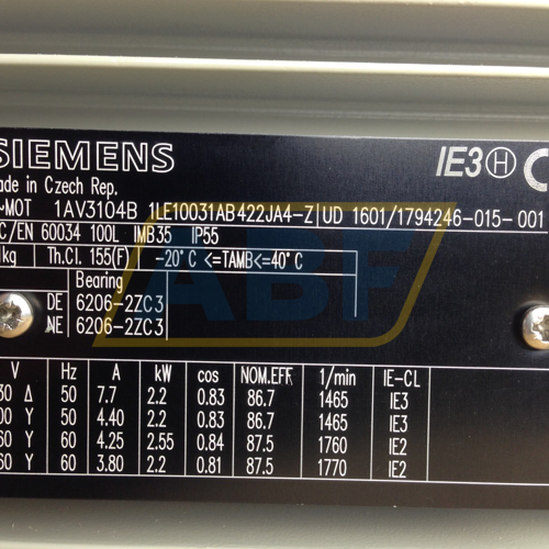 1LE1003-1AB42-2JA4 Siemens