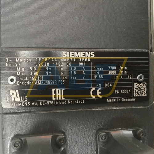 1FT6044-4AF71-3EG6 Siemens