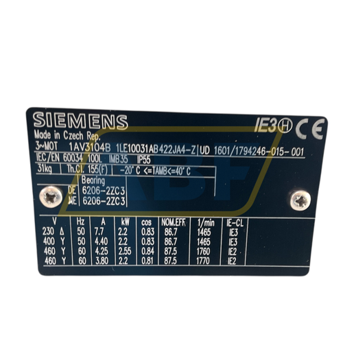 1LE1003-1AB42-2JA4 Siemens