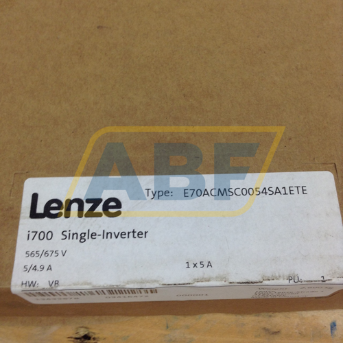 E70ACMSC0054SA1ETE Lenze