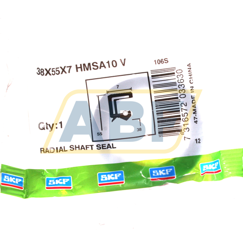 38X52X7HMSA10V SKF