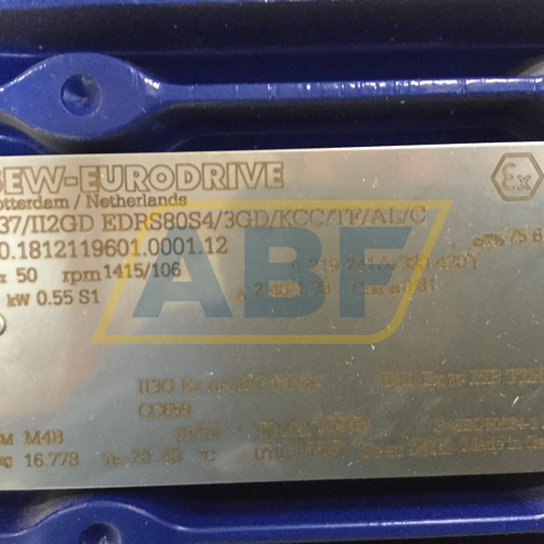 S37/II2GDEDRS80S4/3GD/KCC/TF/AL/C-I13,35 SEW-EURODRIVE