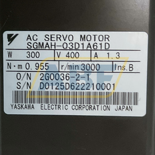 SGMAH-03D1A61D Yaskawa