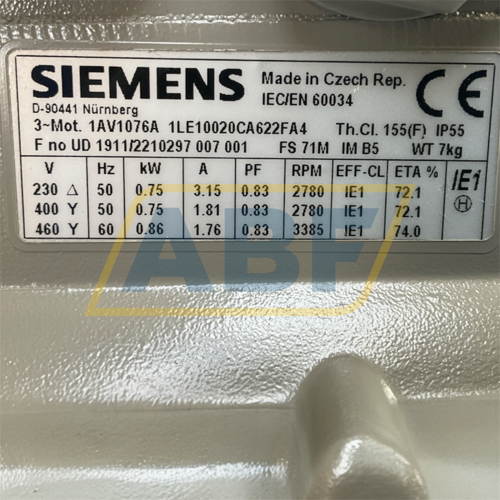 1LE1002-0CA62-2FA4 Siemens