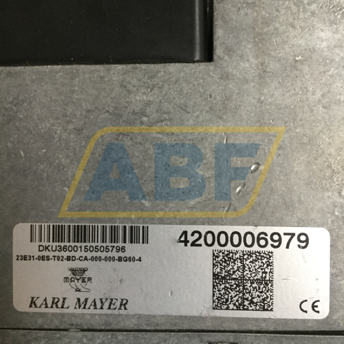 23E31-0ES-T02-BD-CA-000-000-BG60-4 Karl Mayer