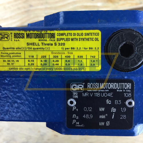 MRV118UO4E-F063A4B14/ Rossi