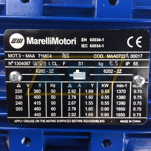 MAA0722A00017 Marelli Motori