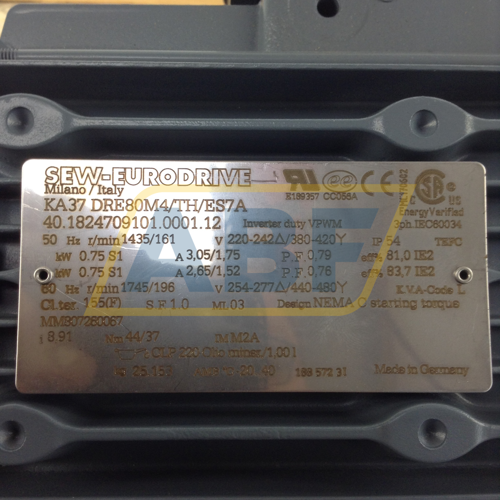 KA37DRE80M4/TH/ES7A SEW-EURODRIVE