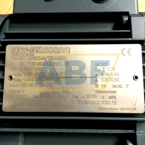 WAF20DR63M4/TF/ASD1-I33 SEW-EURODRIVE