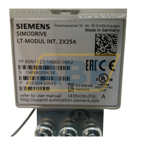 6SN1123-1AB00-0BA2 Siemens