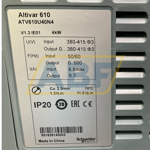 ATV610U40N4 Schneider Electric