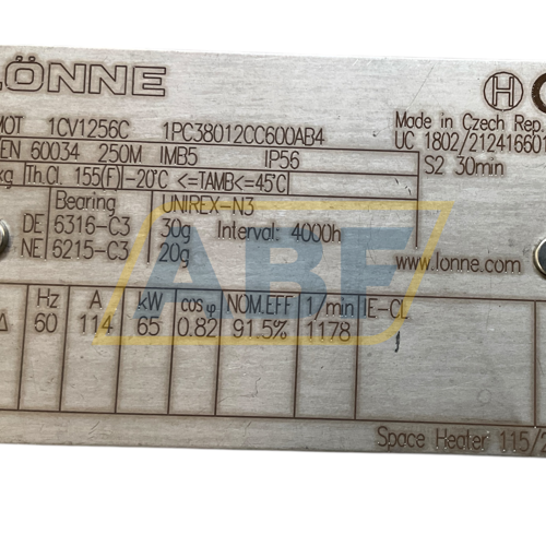 1PC3801-2CC60-0AB4 Lönne