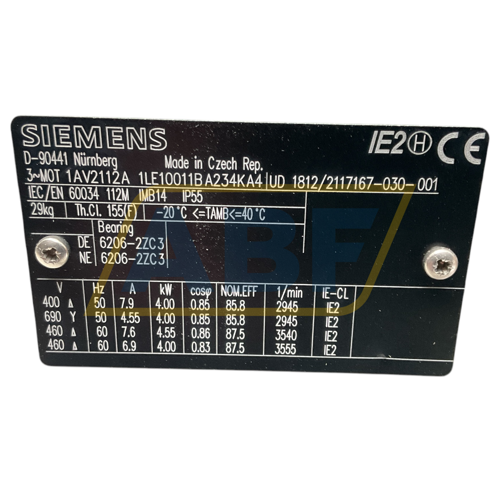 1LE1001-1BA23-4KA4 Siemens