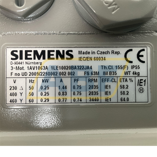 1LE1002-0BA32-2JA4 Siemens