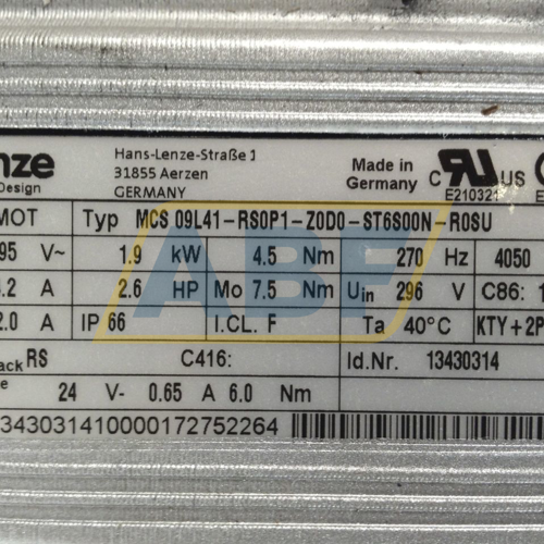 GKS06-3SHAR09LC41 Lenze