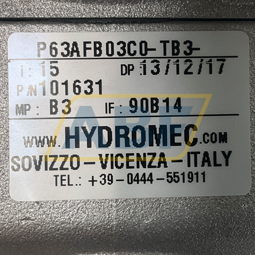 P63AFB03C0-TB3 Hydro-Mec
