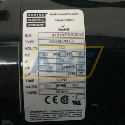 42A5BEPM-E2-I15 Bodine