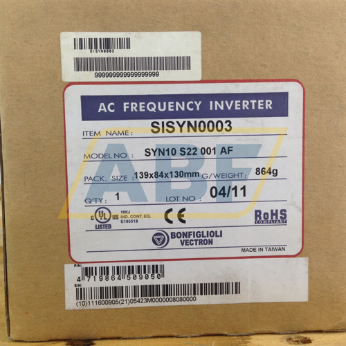 SYN10S22001AF Bonfiglioli